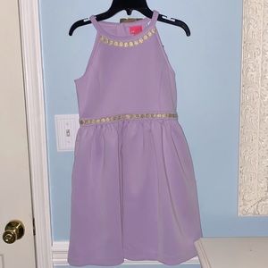 Lilly Pulitzer girls XL light purple dress